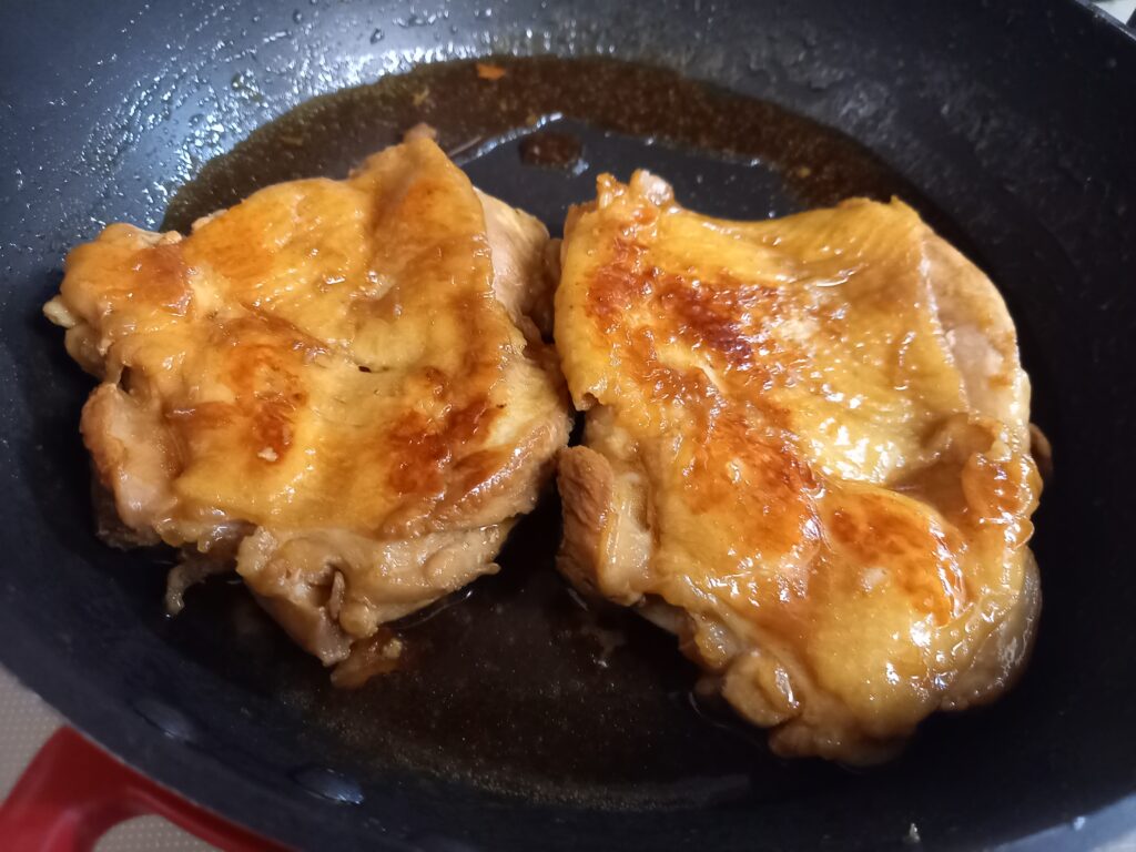 鶏肉２つ照り焼き
